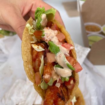 The Taco Stand - Camaron Taco - Tacos Near Me - Encinitas, California