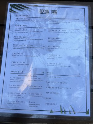 Hidden Lane Bar by null