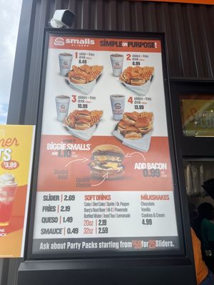 Menu photo 1 Smalls Sliders Marrero, LA
