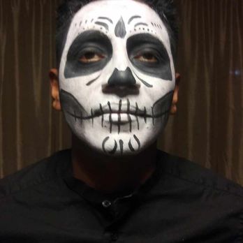 Diva Ruby Face Painting - Catrin dia de muertos - Face Painting Near Me Diva Ruby Face Painting - Catrin dia de muertos - Face Painting Near Me