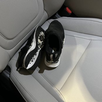 Eagle Hand Carwash - Shoes on the seat - Auto Detailing Near Me - Houston, Texas Eagle Hand Carwash - Shoes on the seat - Auto Detailing Near Me - Houston, Texas