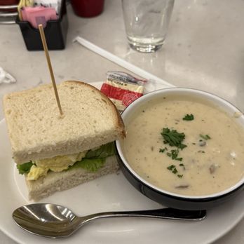 Atlantis Manhattan Deli - The egg salad and cream mushroom soup - Delis Near Me - RENO, Nevada Atlantis Manhattan Deli - The egg salad and cream mushroom soup - Delis Near Me - RENO, Nevada