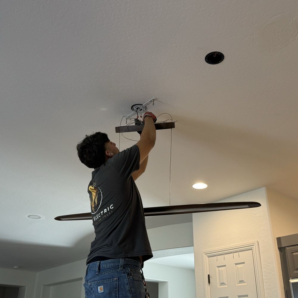 J & V electric - Installing kitchen light - Electricians Near Me - North Las Vegas, Nevada J & V electric - Installing kitchen light - Electricians Near Me - North Las Vegas, Nevada