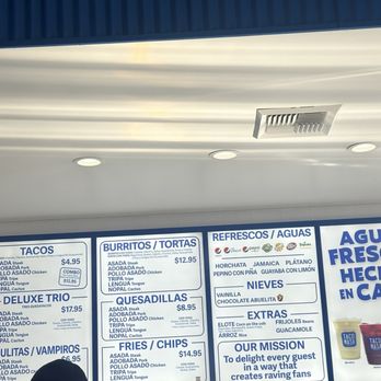 Tacomasa - Menu - Tacos Near Me - Brea, California