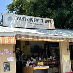 Winters Fruit Tree - Signage of the building right off the main road