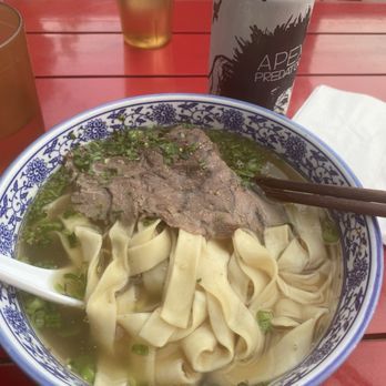 Lao Peng You - Beef noodle soup without chili oil - Chinese Near Me - Chicago, Illinois