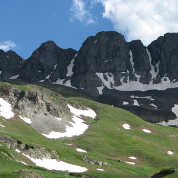 Handies Peak - American Basin, viewing west from campsite - Hiking Near Me - Lake City, Colorado Handies Peak - American Basin, viewing west from campsite - Hiking Near Me - Lake City, Colorado