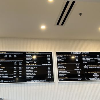 Shortwave Coffee - Menu - Coffee & Tea Near Me - Tampa, Florida Shortwave Coffee - Menu - Coffee & Tea Near Me - Tampa, Florida