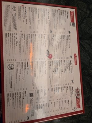 Menu photo 1 L'Osteria Masarycka Prague, PR Menu photo 1 L'Osteria Masarycka Prague, PR