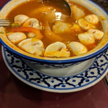Thai Pepper Restaurant - Shrimp Tom Yum soup - Thai Near Me - Brampton, Ontario