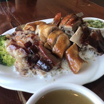 Cantonese BBQ Restaurant - 3 meats and rice combo - Barbeque Near Me - Richmond, British Columbia