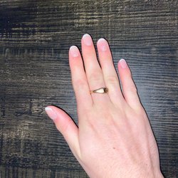 Harmony Nail Salon - Natural dip French tips