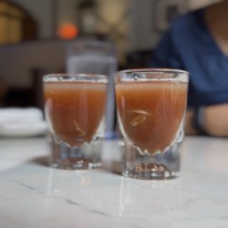 O Bar - Oyster shooters with Vodka. All I tasted was Vodka