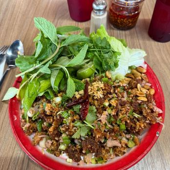 Spicy Joi - Nam Khao/Crispy Coconut Rice Salad - Sandwiches Near Me - Concord, California Spicy Joi - Nam Khao/Crispy Coconut Rice Salad - Sandwiches Near Me - Concord, California