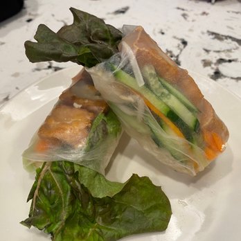 Pho 37 - Tofu salad roll that came with peanut sauce - Vietnamese Near Me - Vancouver, British Columbia Pho 37 - Tofu salad roll that came with peanut sauce - Vietnamese Near Me - Vancouver, British Columbia