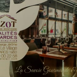 Le Mazot - Carte du restaurant