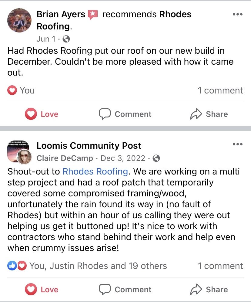 Slide of Rhodes Roofing