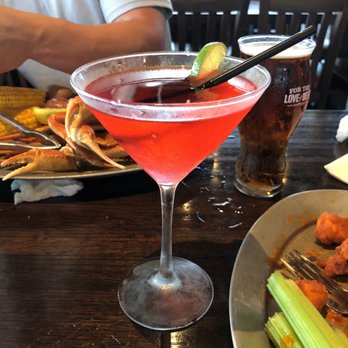 Tailfins Waterfront Grill - The cosmo is strong and perfect. This is my favorite I've ever had - Seafood Near Me - Destin, Florida Tailfins Waterfront Grill - The cosmo is strong and perfect. This is my favorite I've ever had - Seafood Near Me - Destin, Florida