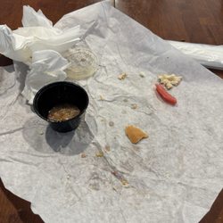 Fat Pat's Sandwiches - The aftermath