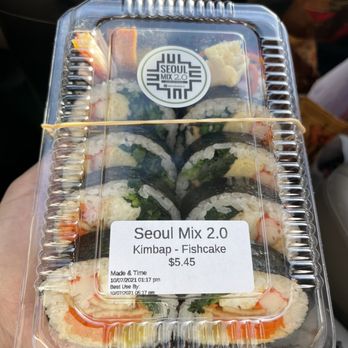 Seoul Mix 2.0 - Fishcake Kimbap - Korean Near Me - Honolulu, Hawaii