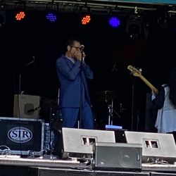 Poverty Bay Blues And Brews Festival - Mmm blues harp!