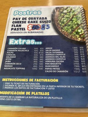 Menu photo 5 Mariscos Beto Mazatlán, SIN