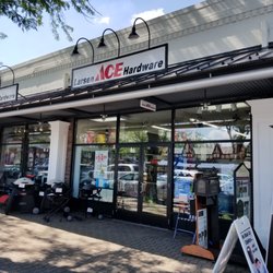 Larsen Ace Hardware - Our front entrance from Farmington Ave
