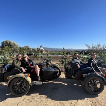 Sidecar Tours - Wine Tours Near Me - Temecula, California