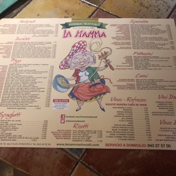 La Mamma Mia - Italian Near Me - Donostia / San Sebastián, SS La Mamma Mia - Italian Near Me - Donostia / San Sebastián, SS