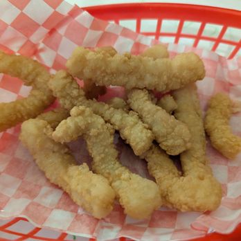 Yummy Crab - Fried Calamari (I already ate some. Portion was bigger than pictured.) - Seafood Near Me - Olympia, Washington