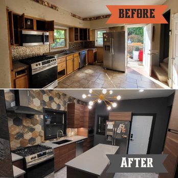Highline Remodeling - Kitchen Gut and Refinish Before & After - General Contractors Near Me - Saint Paul, Minnesota Highline Remodeling - Kitchen Gut and Refinish Before & After - General Contractors Near Me - Saint Paul, Minnesota