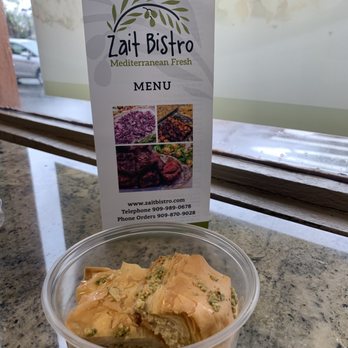 Zait Bistro - Baklava - Mediterranean Near Me - Rancho Cucamonga, California Zait Bistro - Baklava - Mediterranean Near Me - Rancho Cucamonga, California