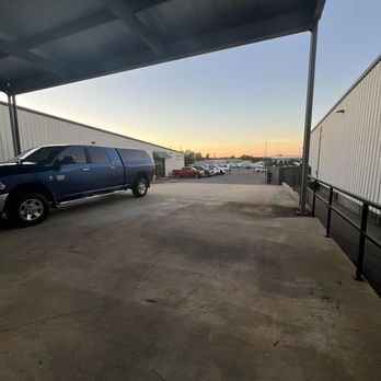 Arlington Climate Controlled Storage - Rear loading dock near the elevator - Self Storage Near Me - Arlington, Tennessee