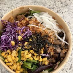 Salady - Grain Bowl with Roast Pork Belly