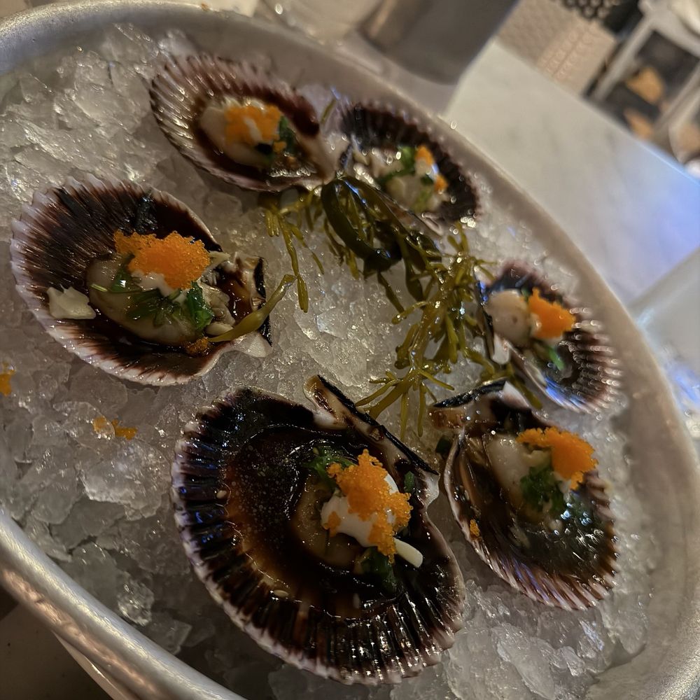 Bluewater Grill Seafood Restaurant & Market Carlsbad - Seared Scallops with Roasted Jalapeño Aioli* - Seafood Near Me - Carlsbad, California