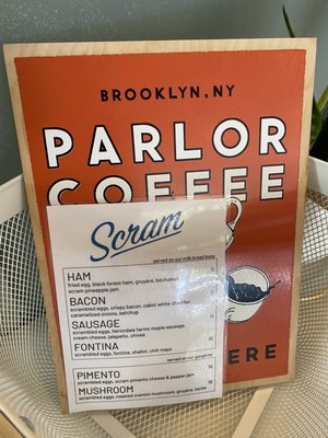 Menu photo 8 Scram Jersey City, NJ