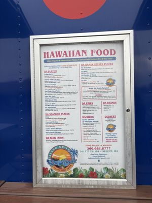 Menu photo 1 Da Kindz Island Grill Sequim, WA Menu photo 1 Da Kindz Island Grill Sequim, WA