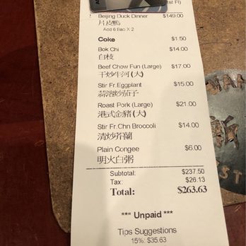 Sun Wah Bar-B-Que - Receipt for 5 kids and 7 adults - Barbeque Near Me - Chicago, Illinois Sun Wah Bar-B-Que - Receipt for 5 kids and 7 adults - Barbeque Near Me - Chicago, Illinois