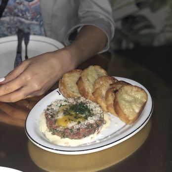 Poulet Bleu - Beef tartare, must order - French Near Me - Pittsburgh, Pennsylvania