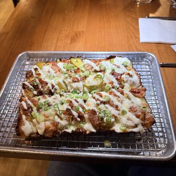 Underground Pizza - "The Pickle Bacon Ranch"  - Had some crisp but wasn't too cooked or undercooked. Will definitely get this again. - Pizza Near Me - Baltimore, Maryland