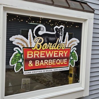 Border Brewery and Barbecue - Cute logo! - Breweries Near Me - Salem, New Hampshire