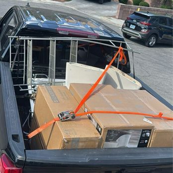 Prestige Junk Removal - Photo sent when they were done!! - Junk Removal & Hauling Near Me - Las Vegas, Nevada