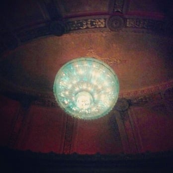 Byrd Theatre - The ceiling and beautiful chandelier - Performing Arts Near Me - Richmond, Virginia