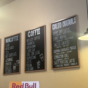 Caleo Cafe - Menu - Coffee & Tea Near Me - Angola, Indiana