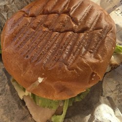 Lolo’s Java Joy - Turkey sandwich with pepper jack