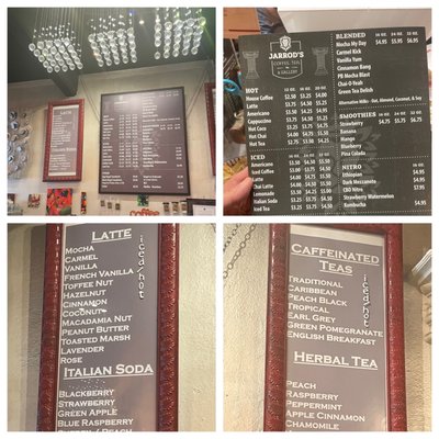 Menu photo 4 Jarrods Coffee, Tea, and Gallery Mesa, AZ
