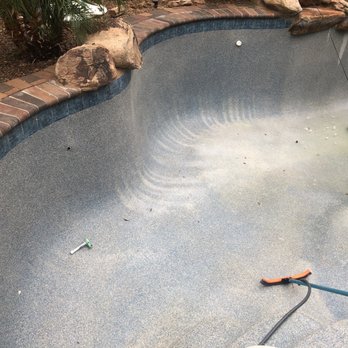 ABC Pool Services - Before acid wash - Pool Cleaners Near Me