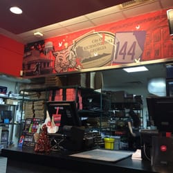 Pizza Hut - Carry out only, no dine in seating option available.