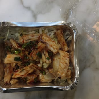 Golden Temple - $7.95 Spicy Squid appetizer came in 12 little pieces. - Japanese Near Me - Syosset, New York