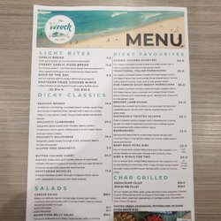 Dicky Beach Surf Club - Menu 1